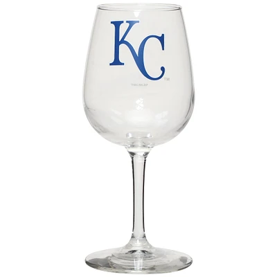 Royals de Kansas City 12 oz. Verre à vin à pied