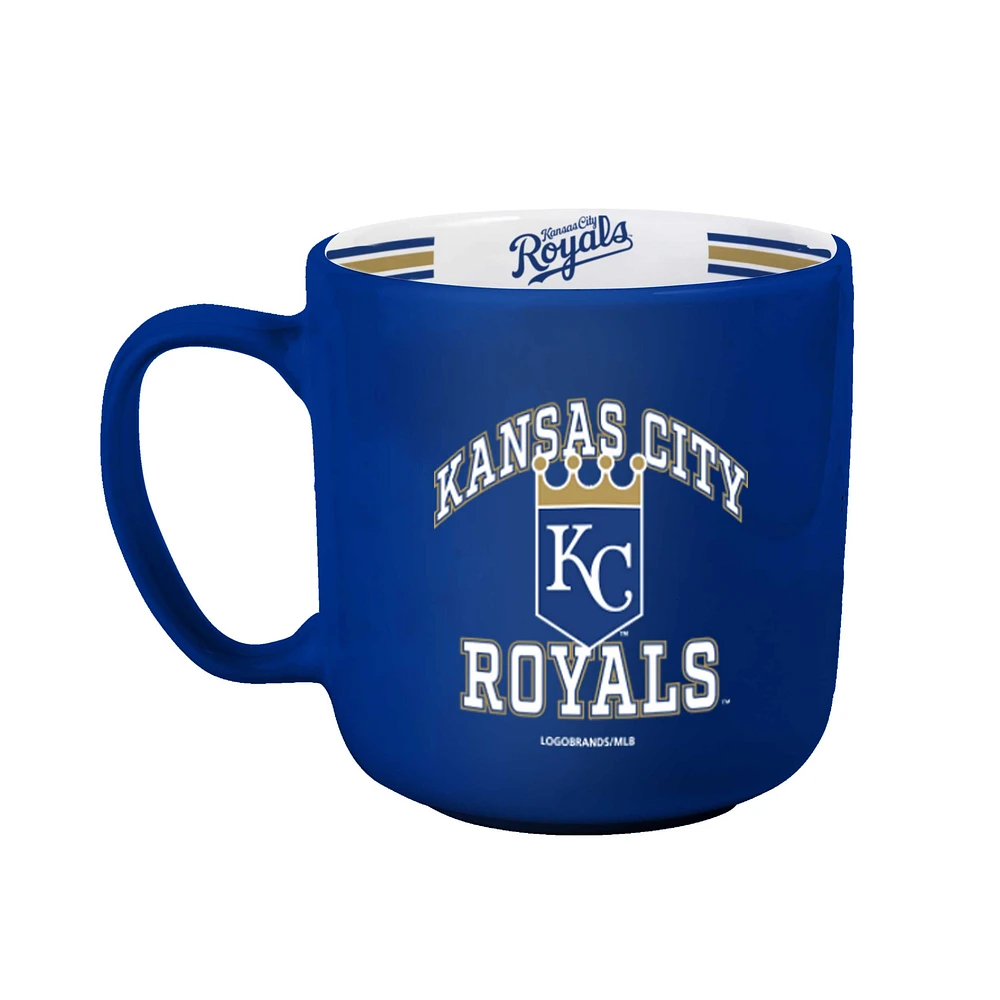 Royals de Kansas City 15oz. Tasse à rayures