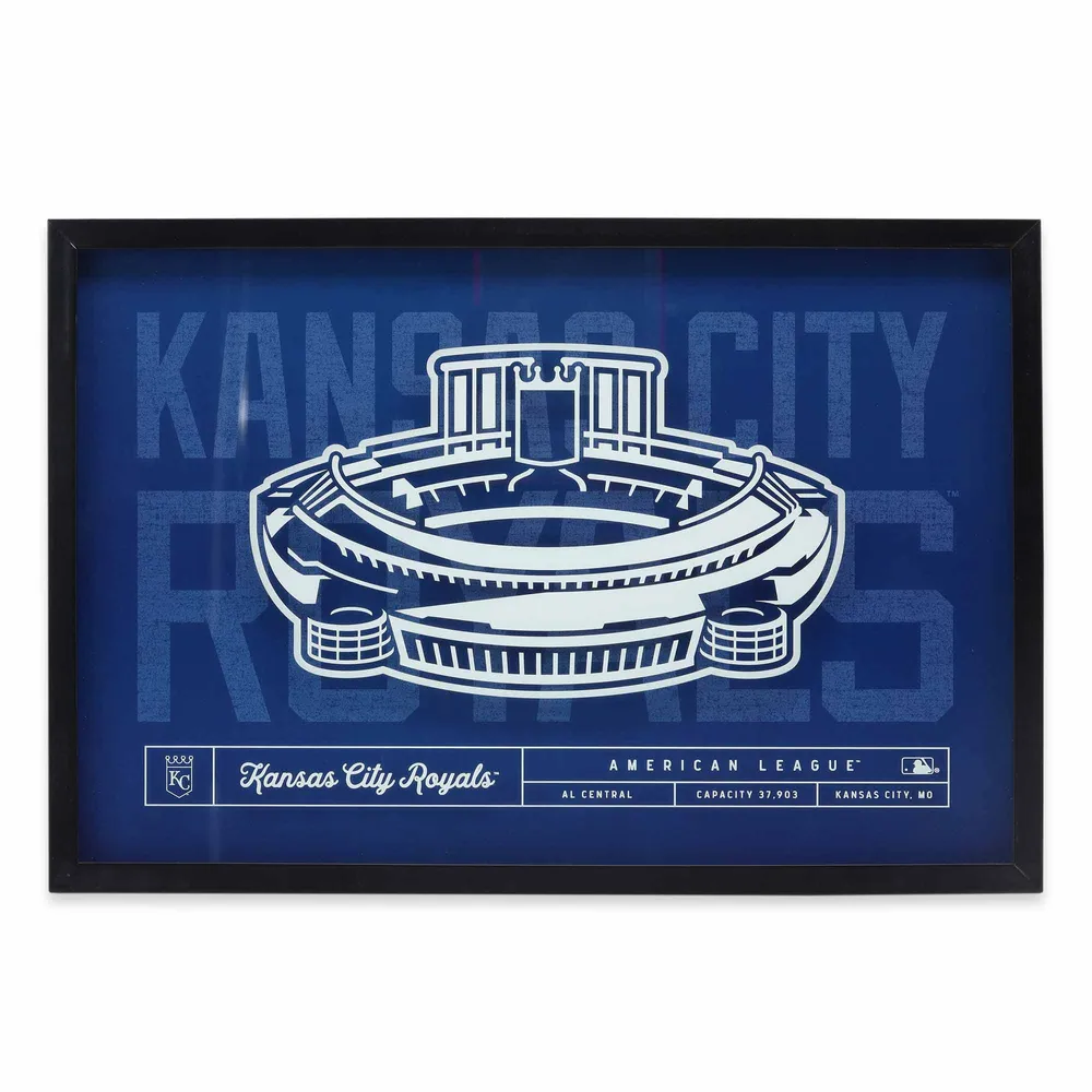 Kansas City Royals 12'' x 16'' Personalized Team Jersey Print