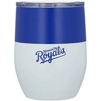 Royals de Kansas City 16 oz. Gobelet incurvé en acier inoxydable Colorblock