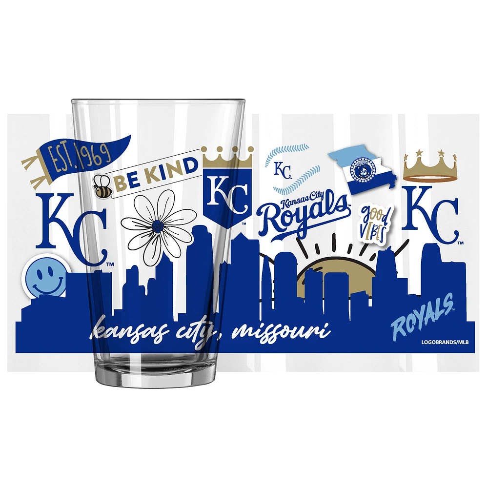 Kansas City Royals 16oz. Native Pint Glass