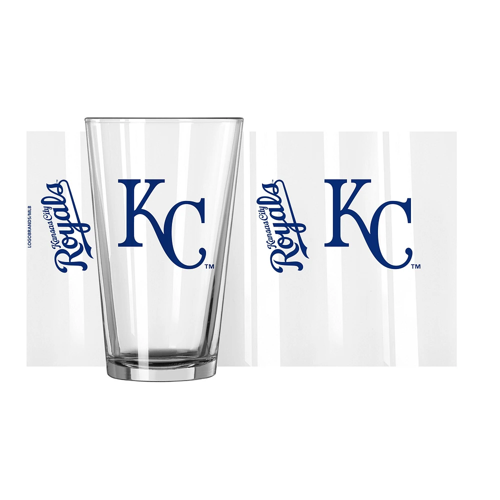 Royals de Kansas City 16 oz. Verre à pinte Team Wordmark Game Day