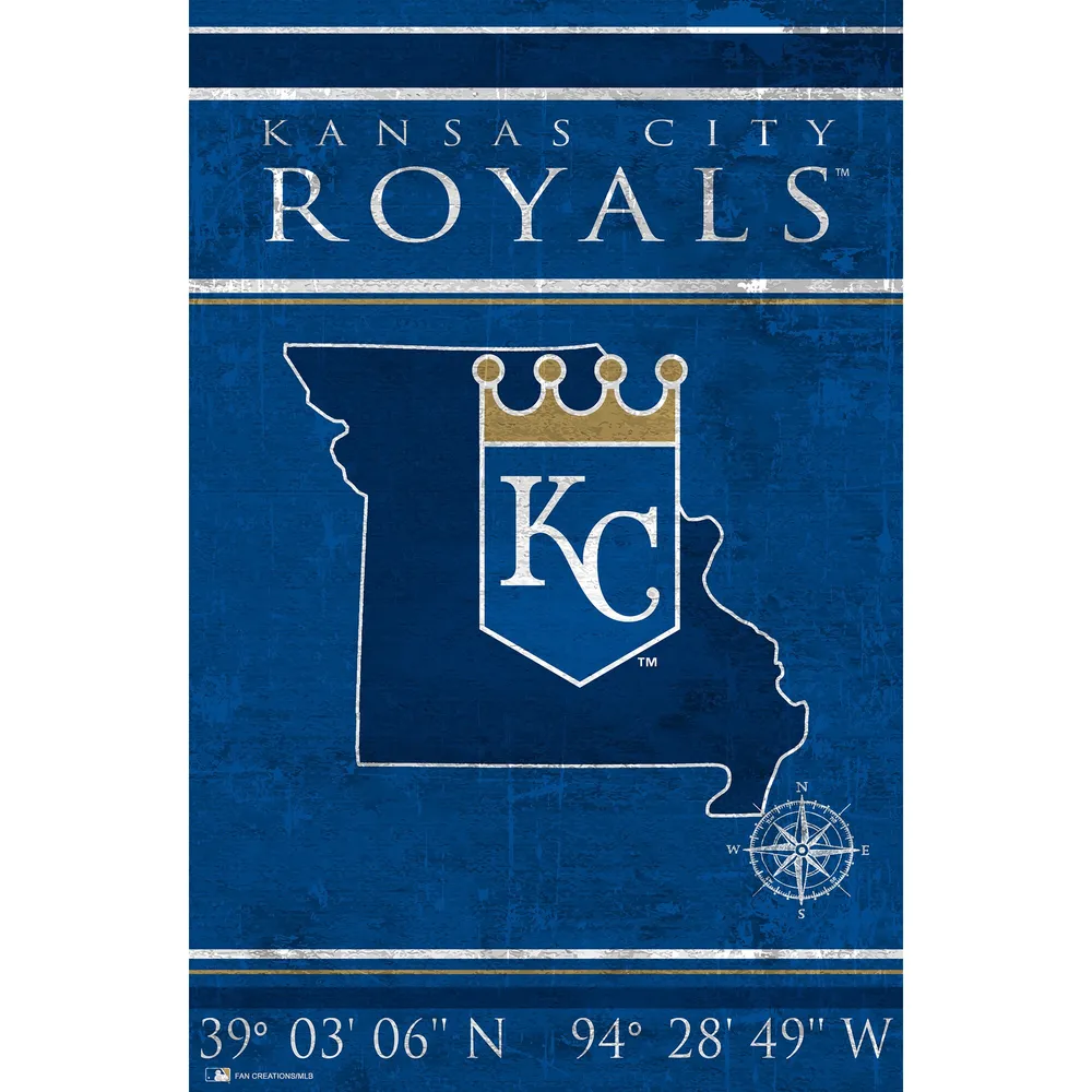 Lids Kansas City Royals USA Flag Cutout Sign