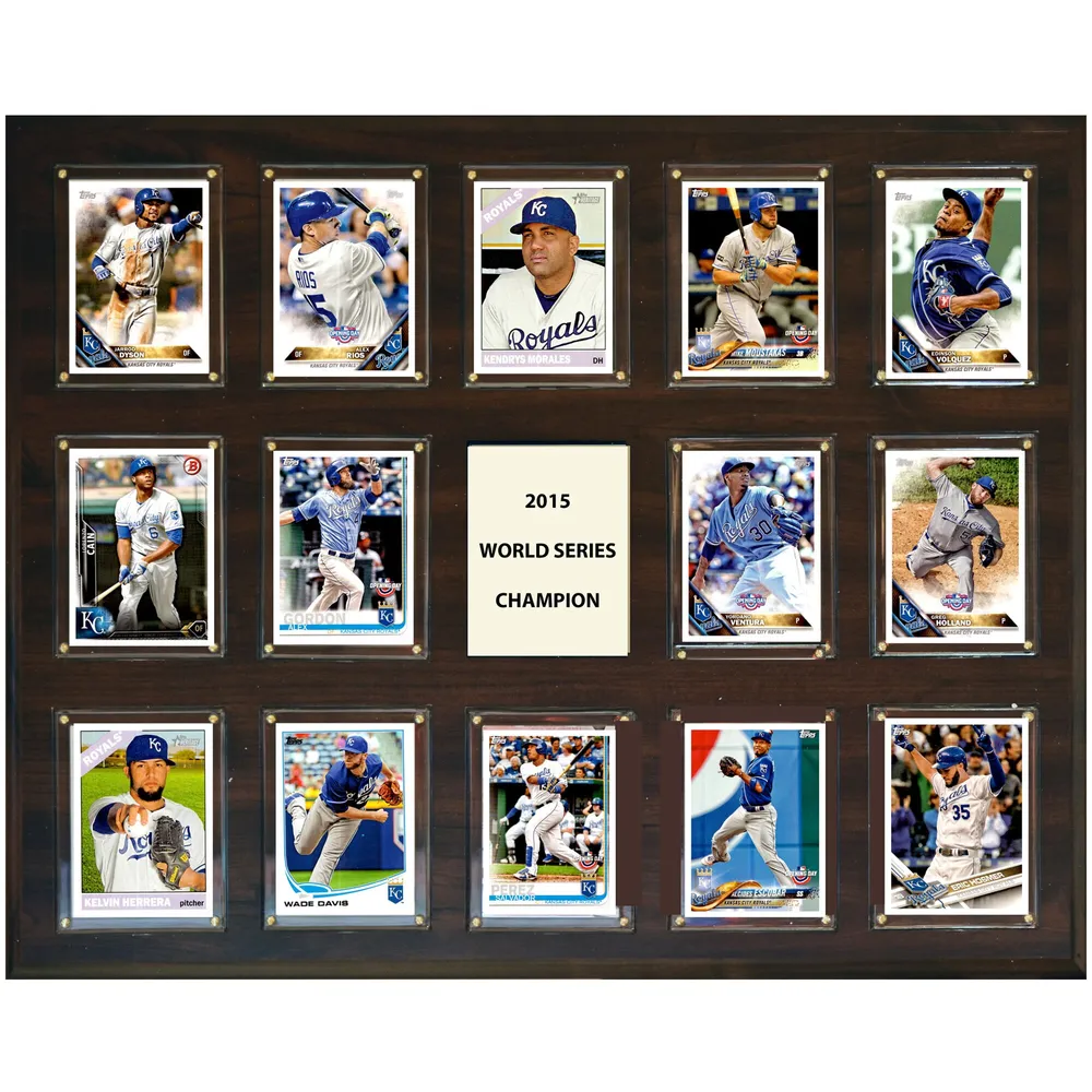 Kansas City Royals 2015 World Series Champions 12'' x 15'' Plaque