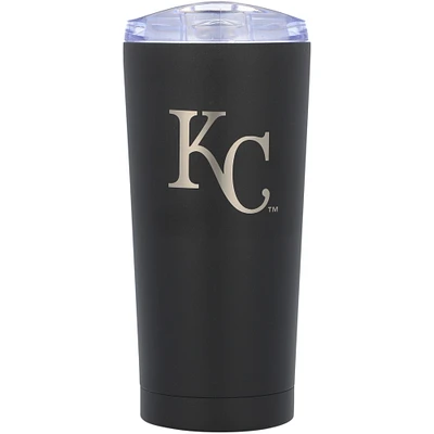 Royals de Kansas City 20 oz. Gobelet en poudre noire