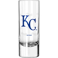 Royals de Kansas City 2,5 oz. Grand verre à liqueur gravé au satin