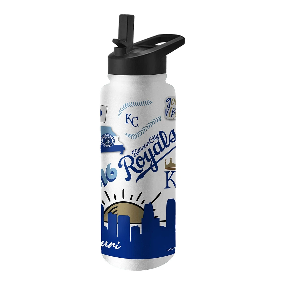 Royals de Kansas City 34 oz. Bouteille Quencher native