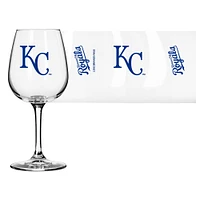 Kansas City Royals Logo 12oz. Stemmed Wine Glass