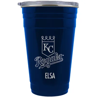 Kansas City Royals Team Logo 22oz. Personalized Tailgater Travel Tumbler