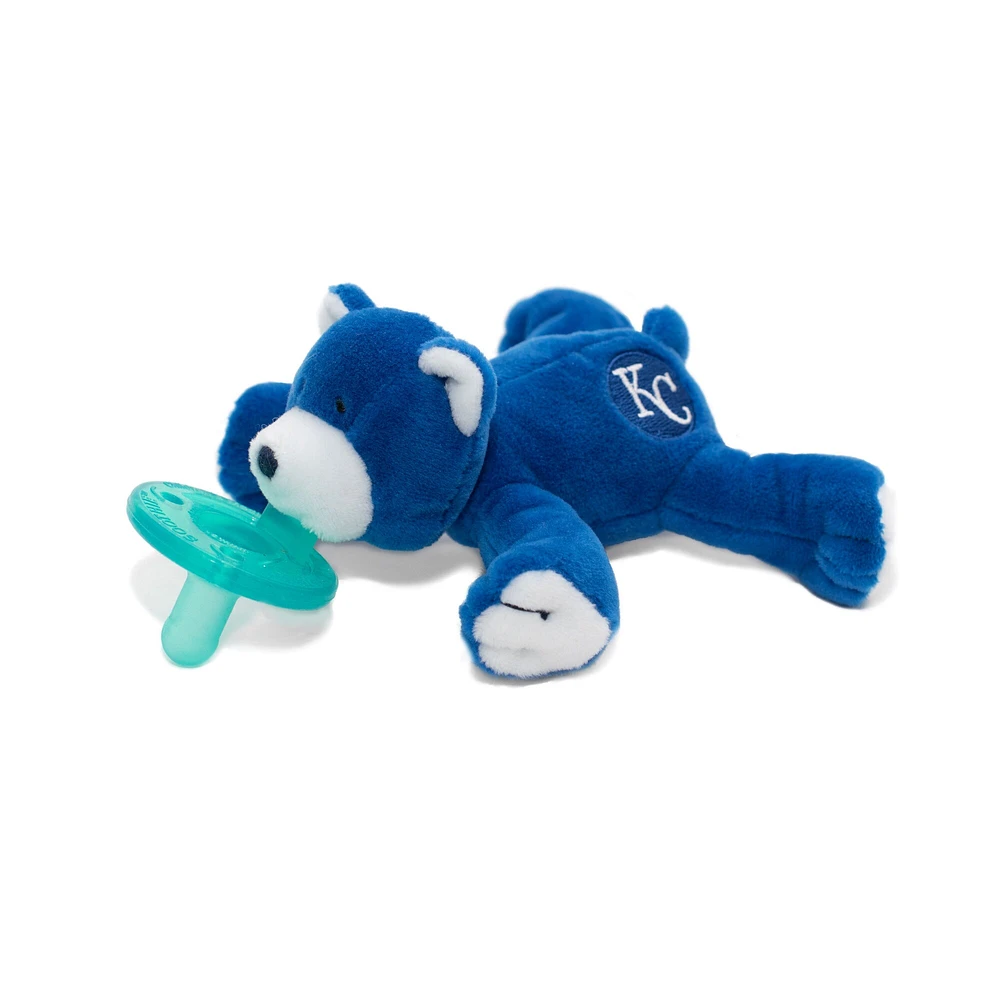 Kansas City Royals WubbaNub Bear Plush and Pacifier