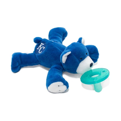 Ours en peluche et tétine WubbaNub des Royals de Kansas City