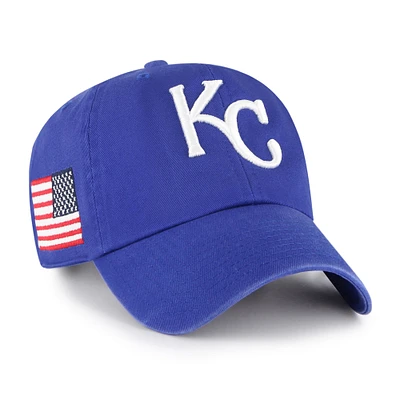 Casquette ajustable Heritage Clean Up '47 Royal Kansas City Royals pour homme