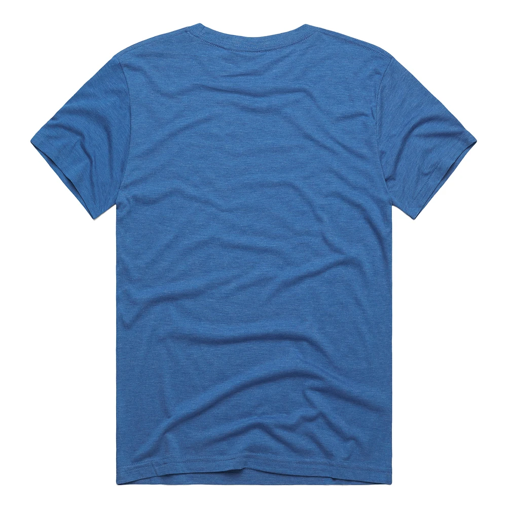 Men's Homage  Royal Kansas City Royals Hyper Local Tri-Blend T-Shirt