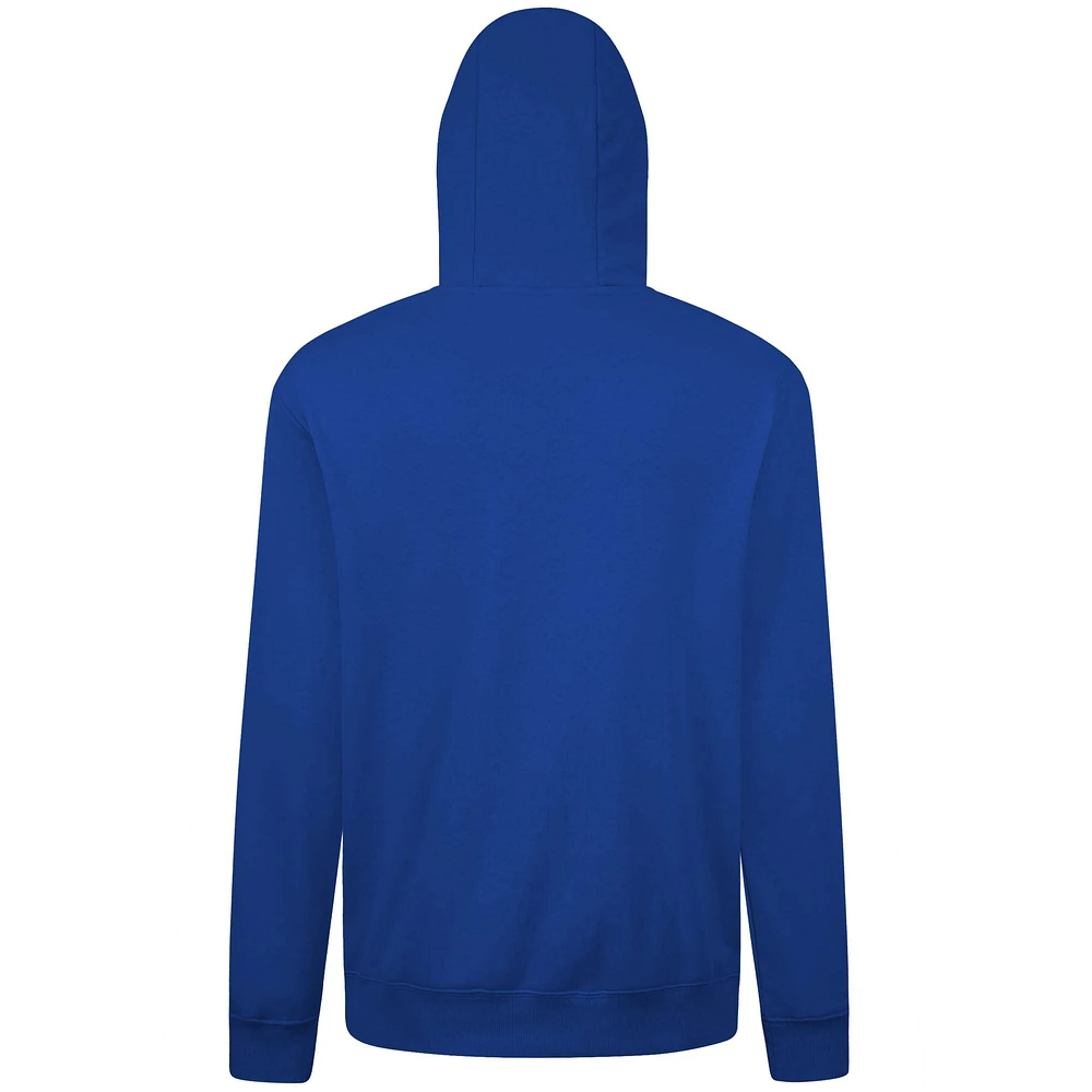 Men's Levelwear  Royal Kansas City Royals Podium Fleece Pullover Hoodie