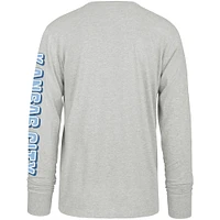 Men's '47 Gray Kansas City Royals Fair Ball Franklin Long Sleeve T-Shirt