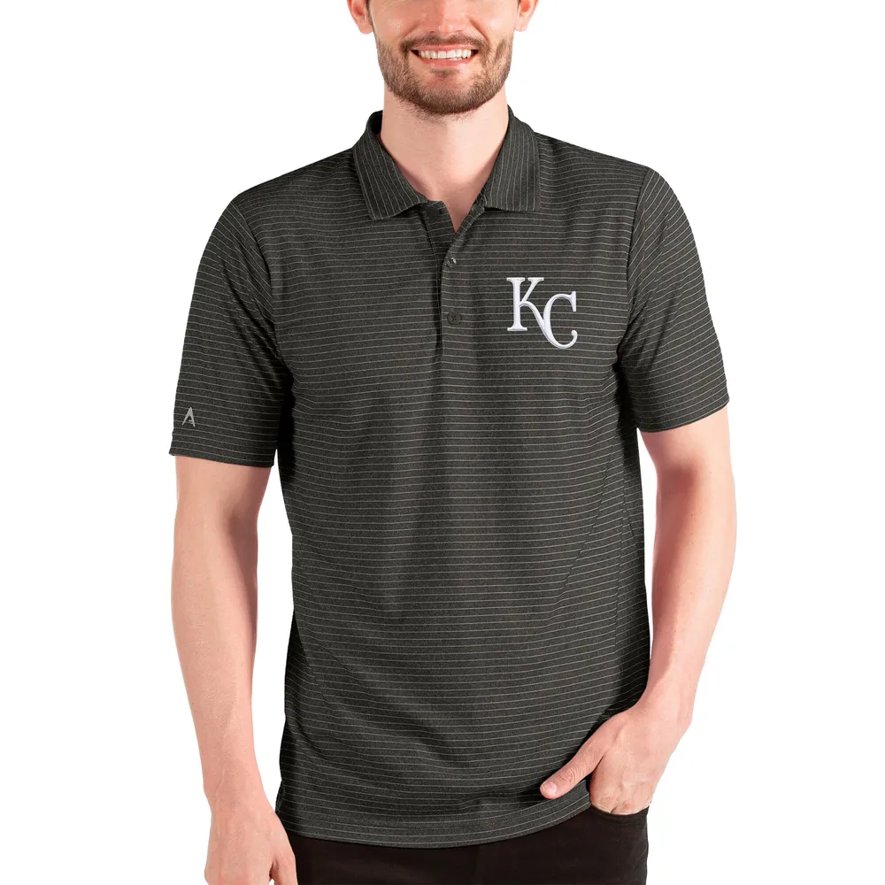 Antigua Men's Kansas City Royals White Big & Tall Esteem Polo