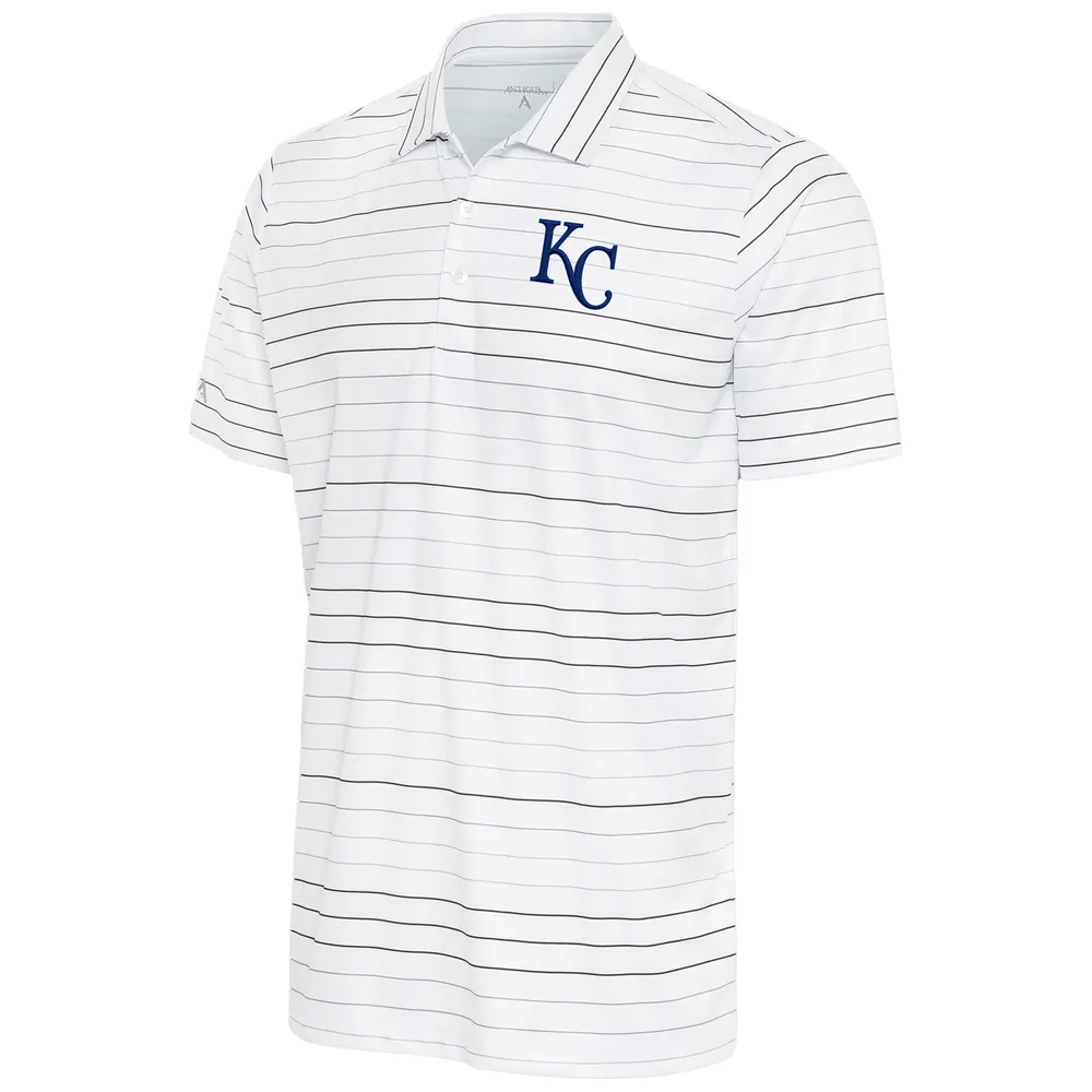 Kansas City Royals Antigua Compass Polo - White