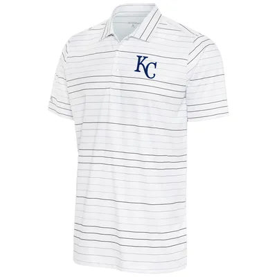 Men's Antigua White/Royal Los Angeles Dodgers Ryder Polo