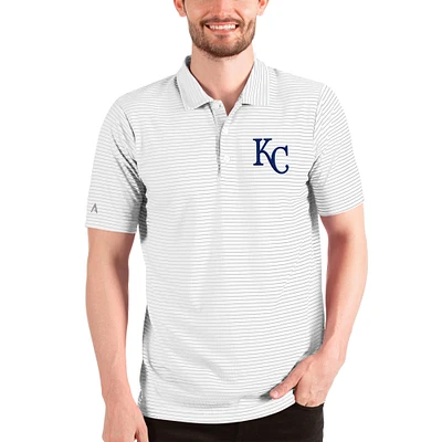 Polo Esteem blanc Antigua pour homme des Royals de Kansas City