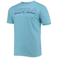 Men's Concepts Sport Royal/Light Blue Kansas City Royals Meter T-Shirt and Pants Sleep Set