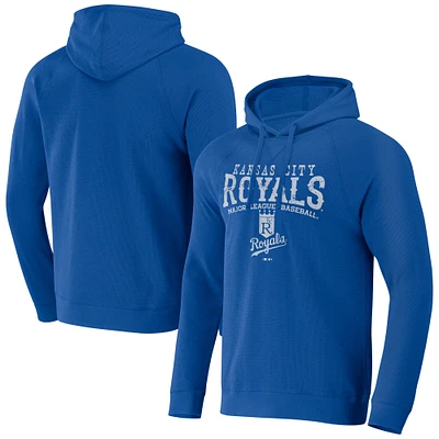 Collection NFL x Darius Rucker pour homme par Fanatics Royal Kansas City Royals Chandail à capuchon en tricot gaufré