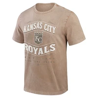 Men's Darius Rucker Collection by Fanatics Tan Kansas City Royals Sun Faded T-Shirt