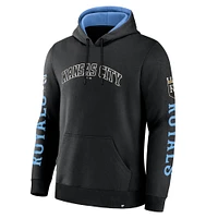Men's Fanatics  Black Kansas City Royals Big Legacy Fleece Pullover Hoodie