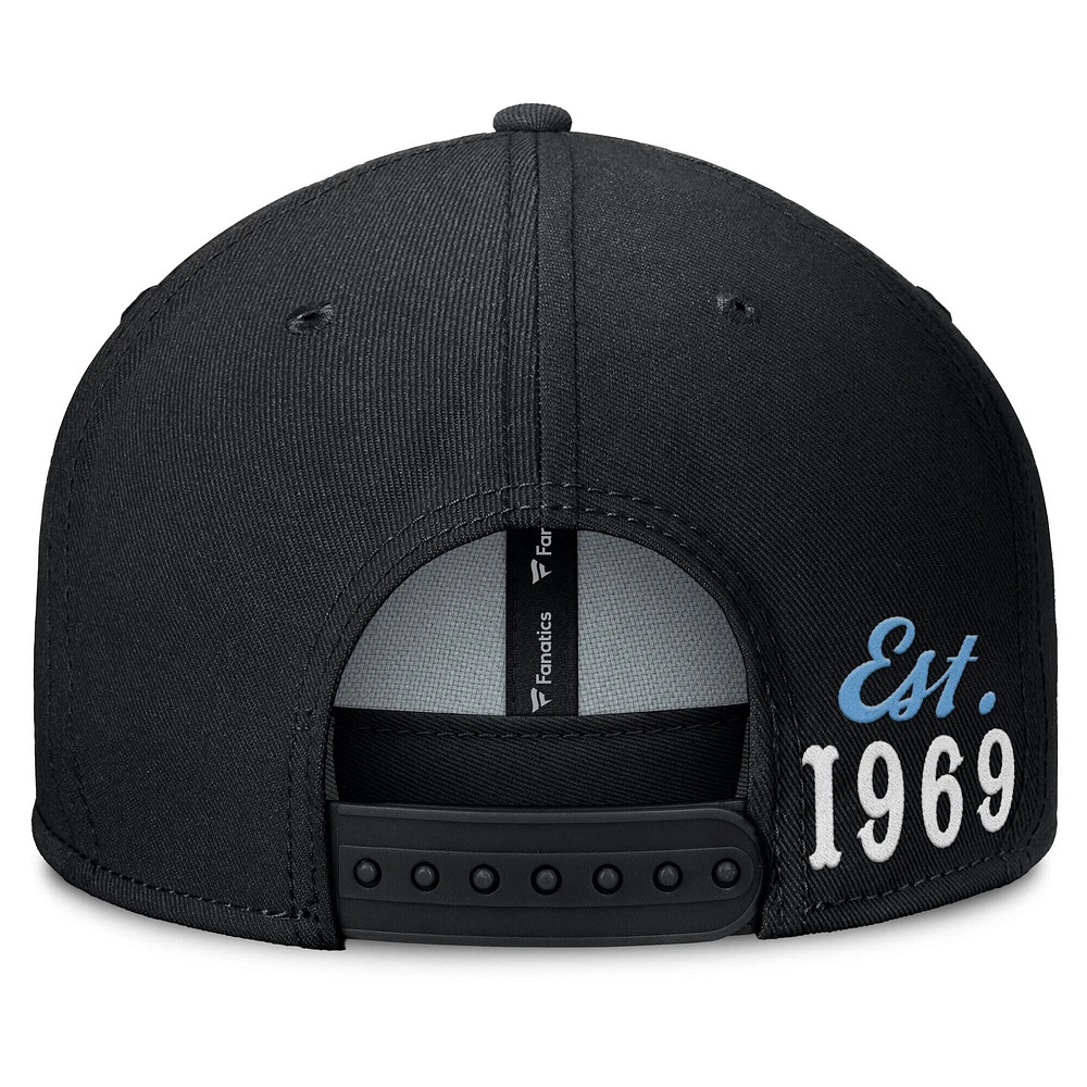 Men's Fanatics Black Kansas City Royals Walk-Off Bullpen Snapback Hat