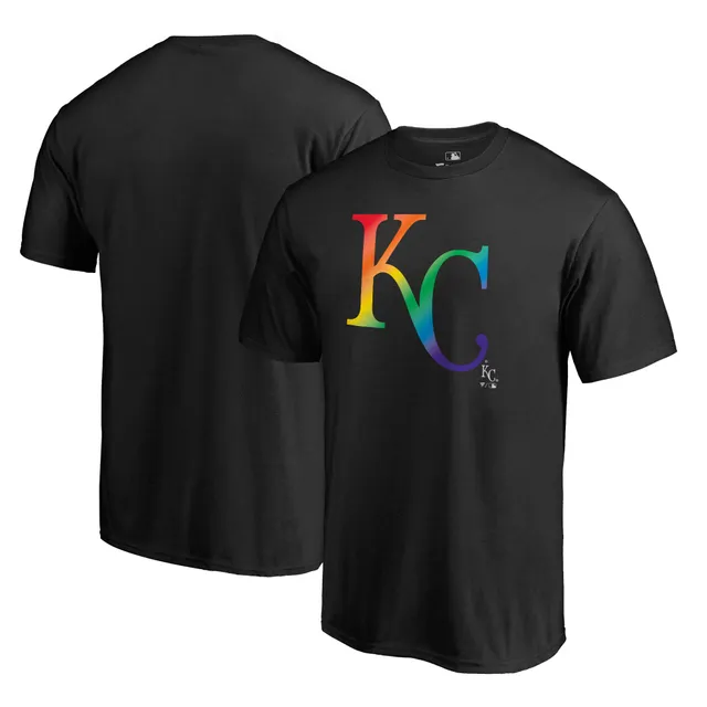 Lids Kansas City Royals Fanatics Branded Pride T-Shirt - Black