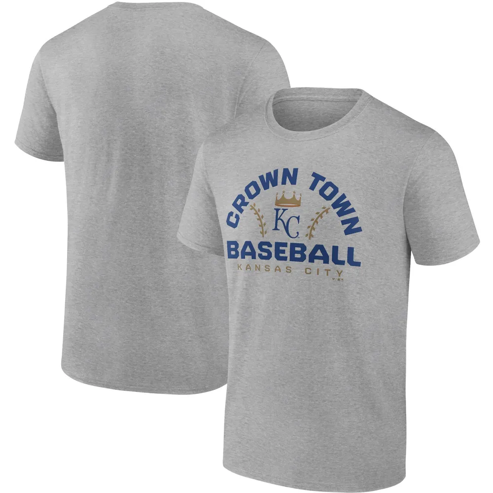 Lids Kansas City Royals Fanatics Branded Iconic Go for Two T-Shirt -  Heathered Gray
