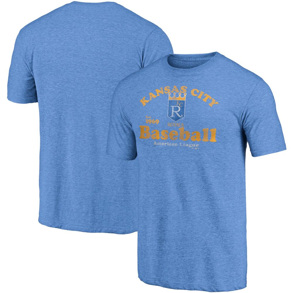 Kansas City Royals Youth Cooperstown T-Shirt - Royal Blue