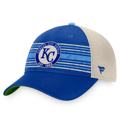 Men's Fanatics Branded Royal/White Kansas City Royals Core Structured  Trucker Snapback Hat