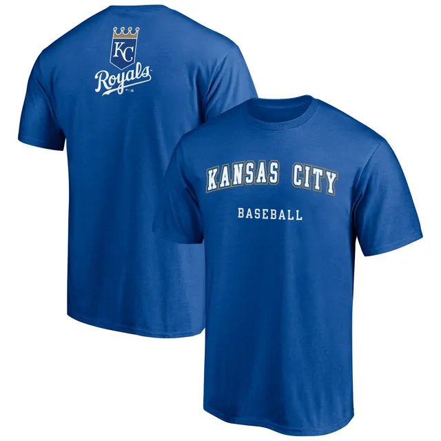 Men's Nike Salvador Perez Gray Kansas City Royals Name & Number T