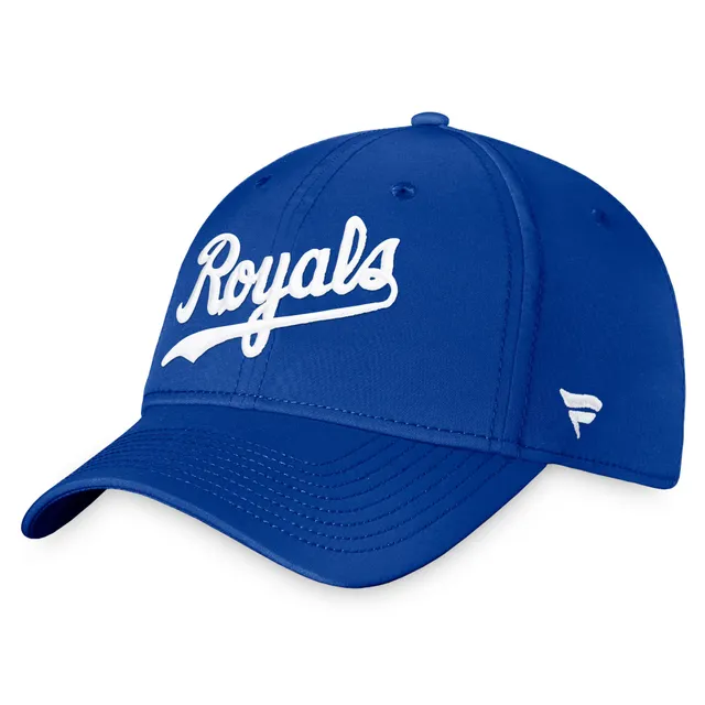 Kansas City Royals Fanatics Branded Patch Trucker Adjustable Hat - Royal