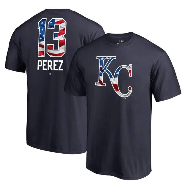 Men's Salvador Perez Royal Kansas City Royals Big & Tall Name