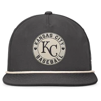 Men's Fanatics Charcoal Kansas City Royals Closer Adjustable Hat