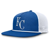 Casquette Snapback Fanatics Royal/Blanc pour homme, style Clubhouse des Kansas City Royals