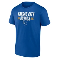 T-shirt Fanatics Royal pour homme - Kansas City Royals Close Victory