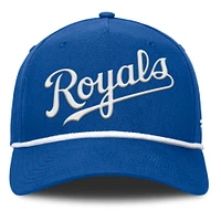 Men's Fanatics Royal Kansas City Royals Clubhouse Foul Ball A-Frame Adjustable Hat