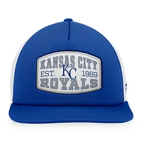 Men's Fanatics  Royal Kansas City Royals Foam Front Patch Trucker Snapback Hat