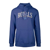 Sweat à capuche rétro Podium pour homme de la collection Cooperstown des Royals Kansas City