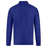 Men's Levelwear Royal Kansas City Royals Theory Insignia 2.0 Quarter-Zip Pullover Top