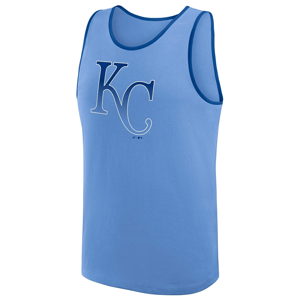 Men's Light Blue Kansas City Royals Unmatched Success Tank Top
