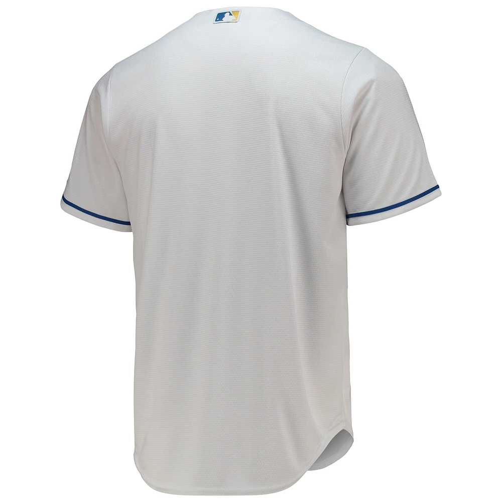 Men's Majestic White Kansas City Royals Team Official Jersey