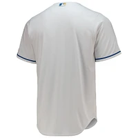 Men's Majestic White Kansas City Royals Team Official Jersey