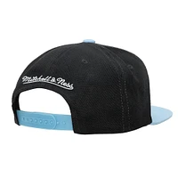 Men's Mitchell & Ness Black Kansas City Royals Cooperstown Collection Basic Flip Snapback Hat