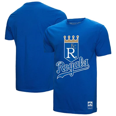 T-shirt basique avec logo Kansas City Royals de Mitchell & Ness pour homme