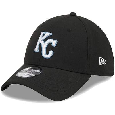 Casquette Flex 39THIRTY noire avec logo des Royals de Kansas City New Era pour homme