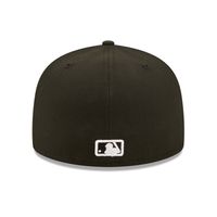 Men's New Era Black Kansas City Royals Team Logo 59FIFTY Fitted Hat