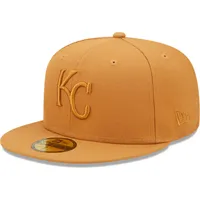 Lids Kansas City Royals New Era Team Logo 59FIFTY Fitted Hat - Black